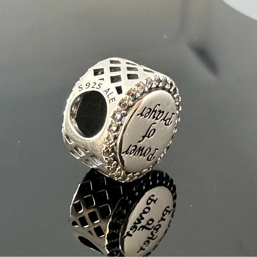 Pandora Power of Prayer 925 Ale with CZ Charm with gift box #15 - Picture 3 of 6